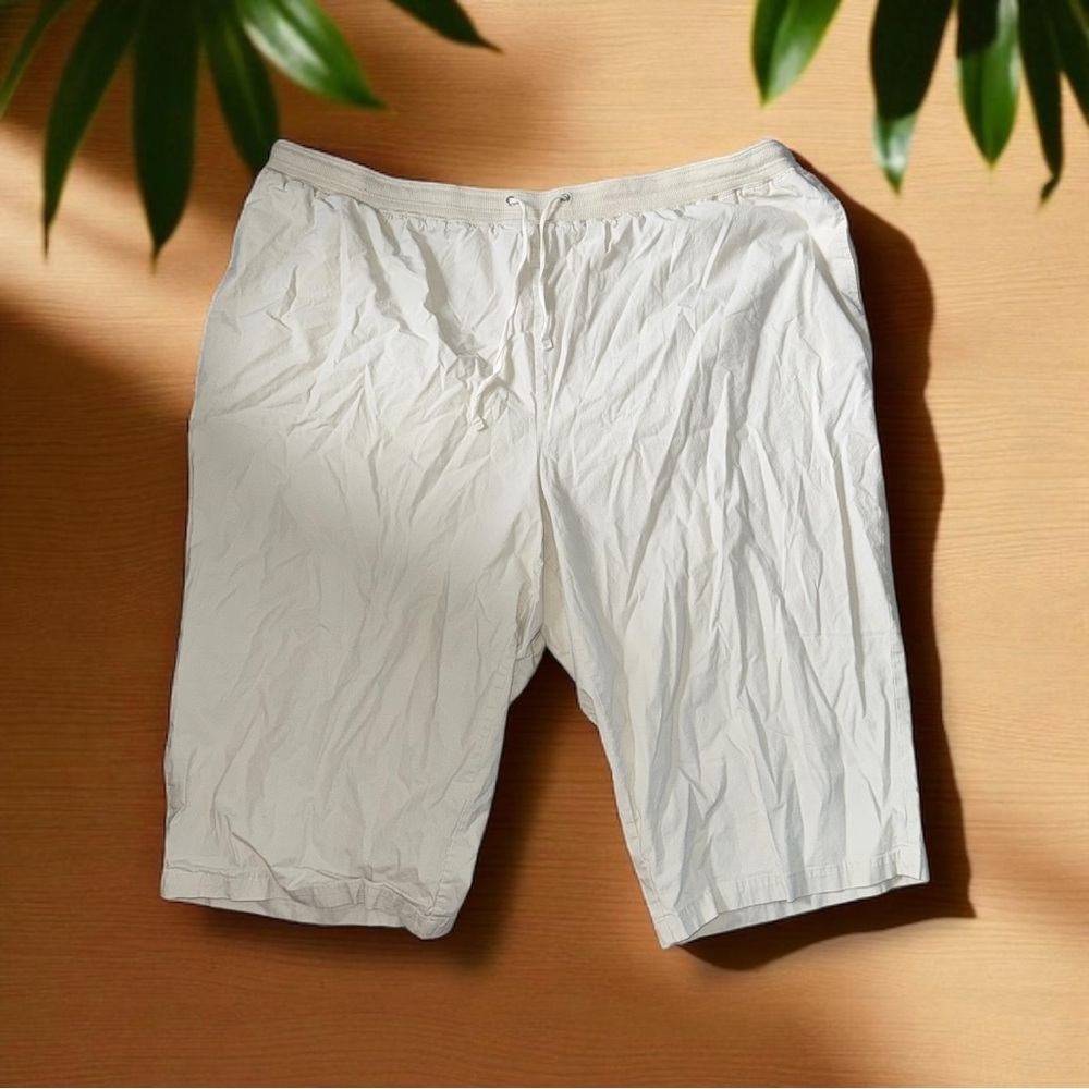 D&Co Neutral-Toned Pull-On Shorts Size 3X